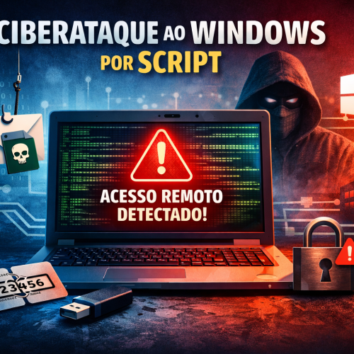 Novo ciberataque ao Windows usa acesso remoto por script: atenção redobrada nas empresas